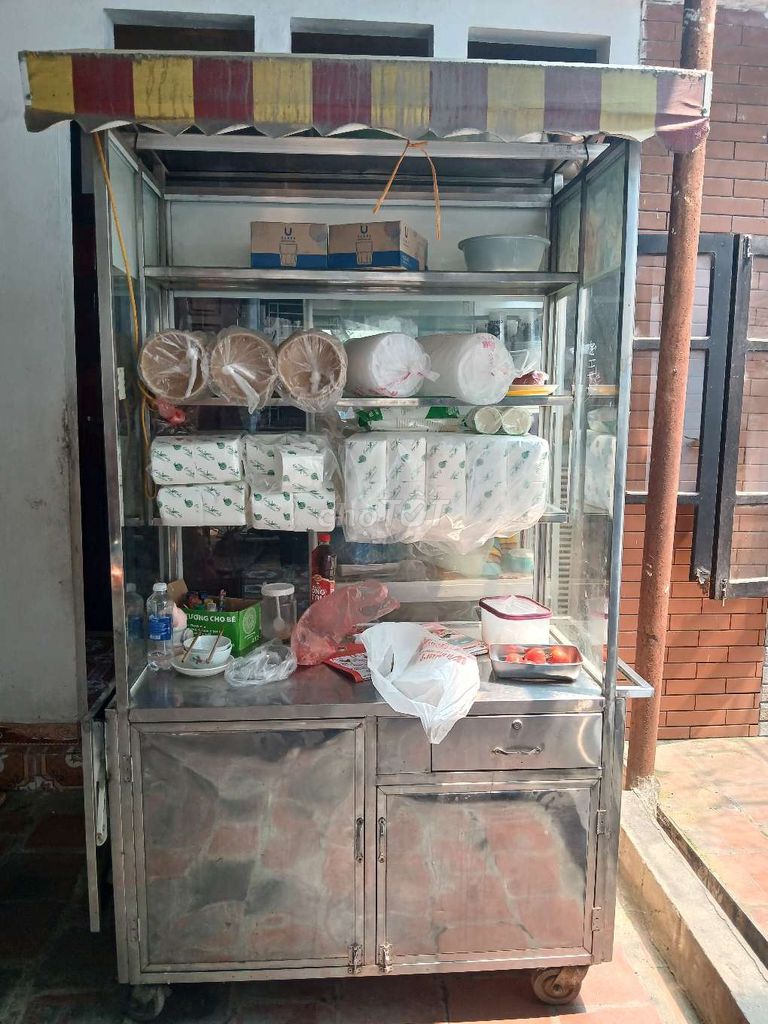 Xe bán hàng Inox Bạc. Mua bán Đồ chuyên dụng, Giống nuôi trồng tại Huyện Thạch Thất Hà Nội được đăng bởi Bao chau hình 1