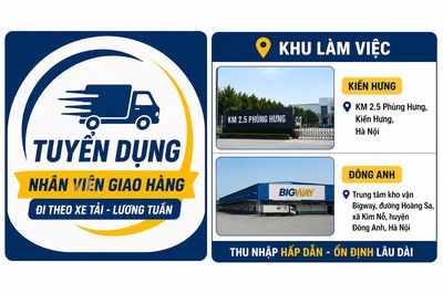 ĐÔNG ANH TUYỂN GIAO HÀNG XE MÁY LƯƠNG TUẦN
