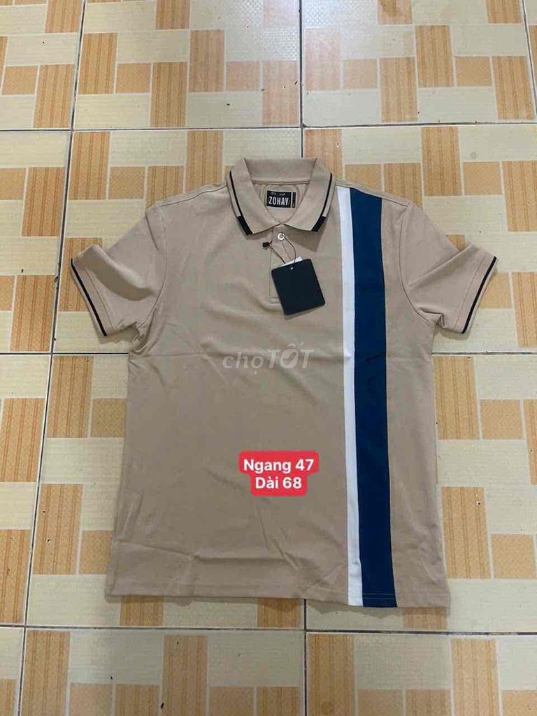 6 Áo polo mới size L  ( 150k 1cái )