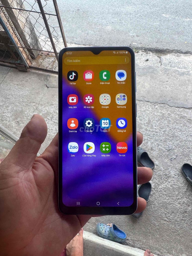 Samsung Galaxy A23 128GB Xanh dương. Mua bán Điện thoại tại Thị xã Tân Uyên Bình Dương được đăng bởi binhduonghelo hình 1