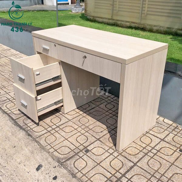 Bàn Làm Việc Cũ 1M2X55CM Màu Đẹp Giá Rẻ