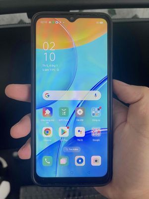 Oppo A15 Trắng kèm Ốp lưng, sạc