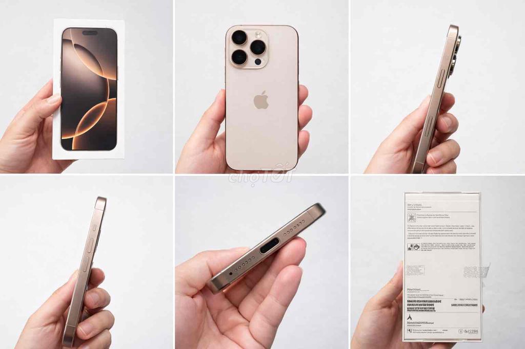 iPhone 16 Pro 128GB Titan Vàng VN/A 99%. Mua bán Điện thoại tại Quận 7 Tp Hồ Chí Minh được đăng bởi Long hình 1