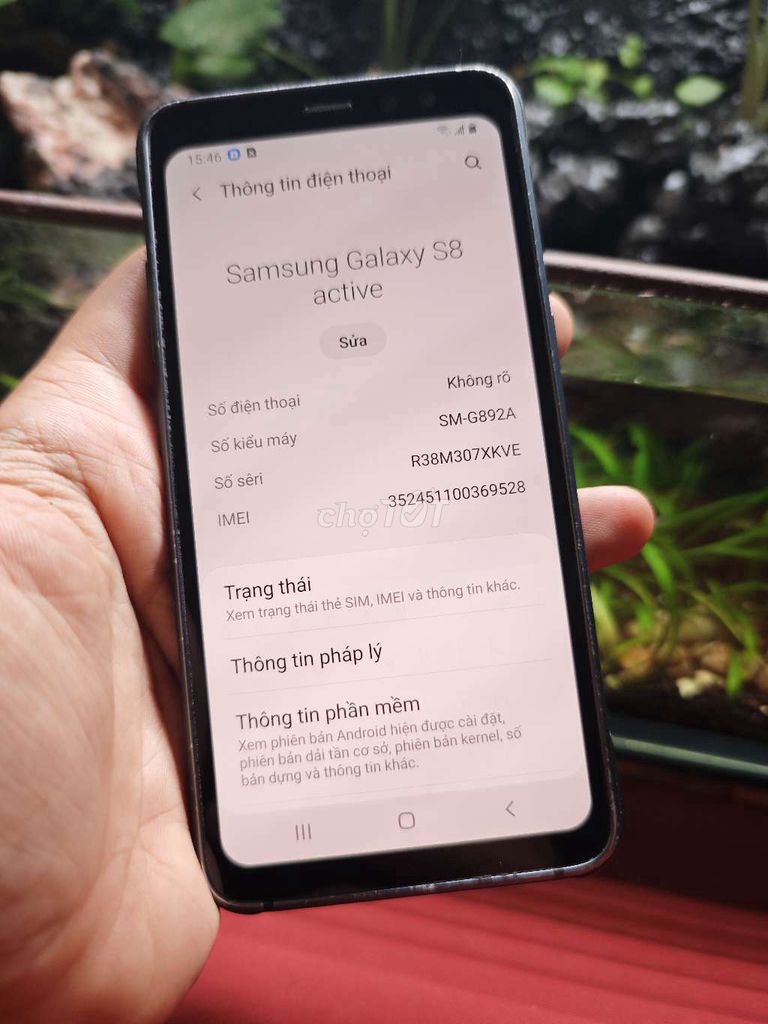 Samsung Galaxy S8 Active 64GB Đen. Mua bán Điện thoại tại Quận 7 Tp Hồ Chí Minh được đăng bởi Lê Hoàng Nguyên hình 1
