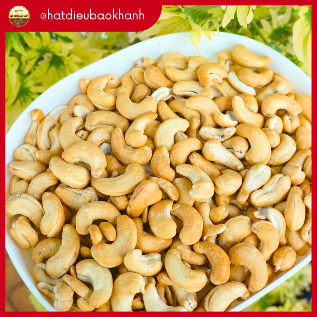 500gr Hạt điều rang muối Bình Phước sạch vỏ lụa. Mua bán Đồ ăn, thực phẩm và các loại khác tại Huyện Bù Đăng Bình Phước được đăng bởi Hạt Điều Bảo Khánh Official Shop hình 1