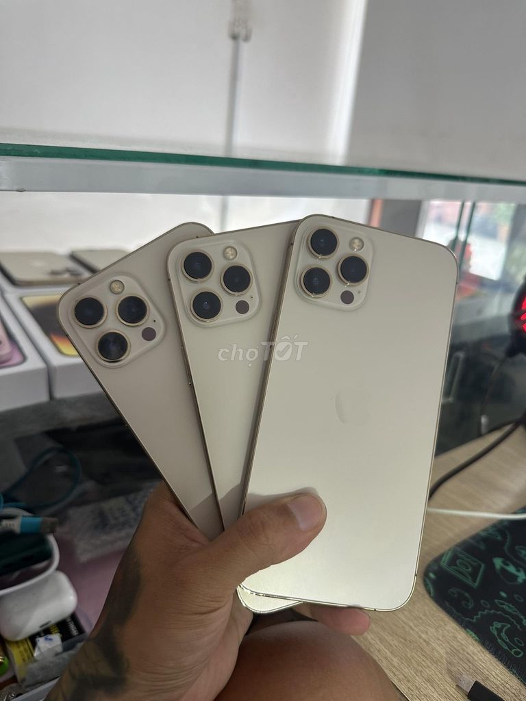 iPhone 12 Pro Max Vàng 128GB. Mua bán Điện thoại tại Thành phố Vũng Tàu Bà Rịa - Vũng Tàu được đăng bởi Thanh Thanh hình 1