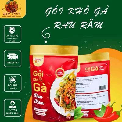 Combo 5 gói Gỏi khô gà rau răm. Mua bán Đồ ăn, thực phẩm và các loại khác tại Quận Ba Đình Hà Nội được đăng bởi Đồ Ăn Vặt OHO FOOD