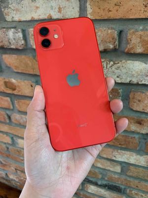 Iphone 12 đỏ QT 64G nguyên rin áp mới 99%