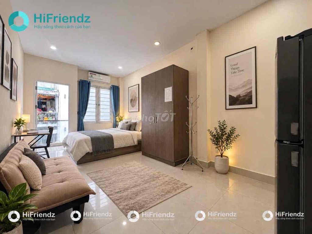Аренда · 1 комн. · 45 м² · Quận 1, ул. Đường Nguyễn Thái Bình