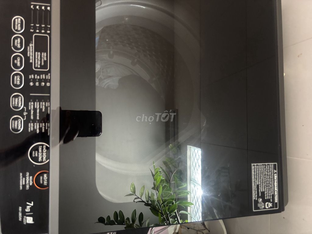 Máy giặt Toshiba cửa trên 7kg Xám cũ. Mua bán Máy giặt tại Quận Bình Thạnh Tp Hồ Chí Minh được đăng bởi K hình 1