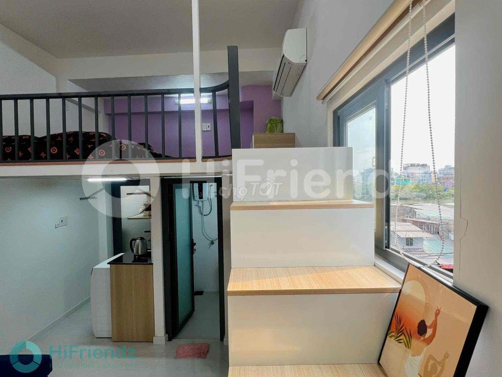 CHO THUÊ PHÒNG DUPLEX FULL NỘI THẤT NGA TÔN THẤT THUYẾT KẾ CẦU KÊNH TE