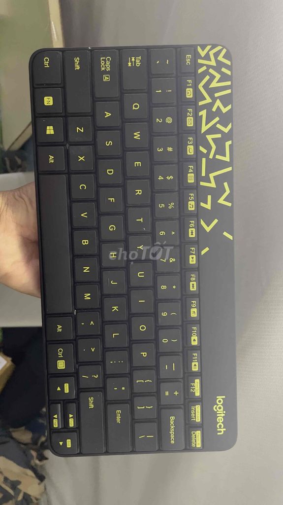 Bàn phím Logitech K240 Đen Vàng. Mua bán Phụ kiện (Màn hình, Chuột...) tại Quận 7 Tp Hồ Chí Minh được đăng bởi Anh Tấn hình 1