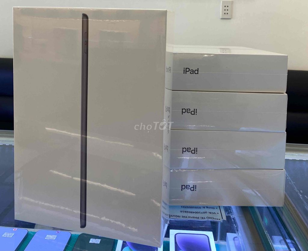 IPAD GEN 9 WIFI & WIFI 4G NEWSEAL CHƯA ACTIVE (0%)