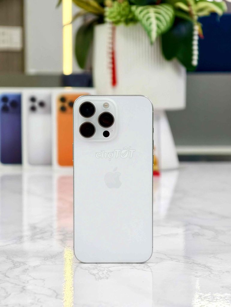 iPhone 16 Pro Max 256GB Titan Sliver 99% có Gop. Mua bán Điện thoại tại Thành phố Cà Mau Cà Mau được đăng bởi Thanh phong  hình 1