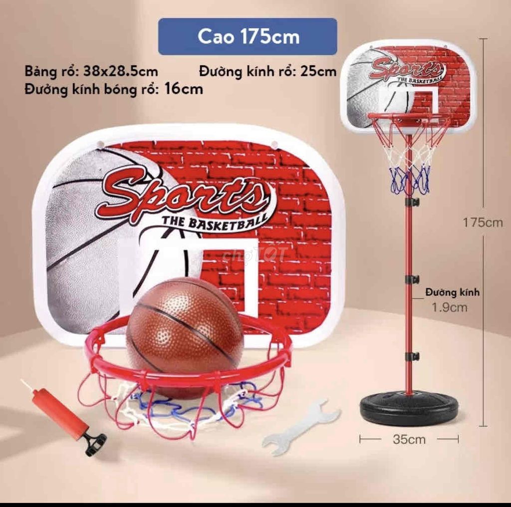 Bóng rổ Sắt dieu chinh chieu cao duoc. Mua bán Đồ thể thao, Dã ngoại tại Quận 8 Tp Hồ Chí Minh được đăng bởi Tuyen hình 1