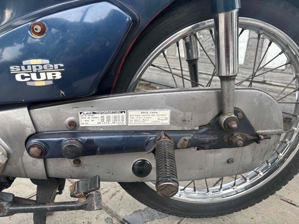 Xe cub 82/70cc Nhật zin. Mua bán Xe máy tại Quận Tây Hồ Hà Nội được đăng bởi Xe Đạp Nhật Bãi Cao Cấp hình 6