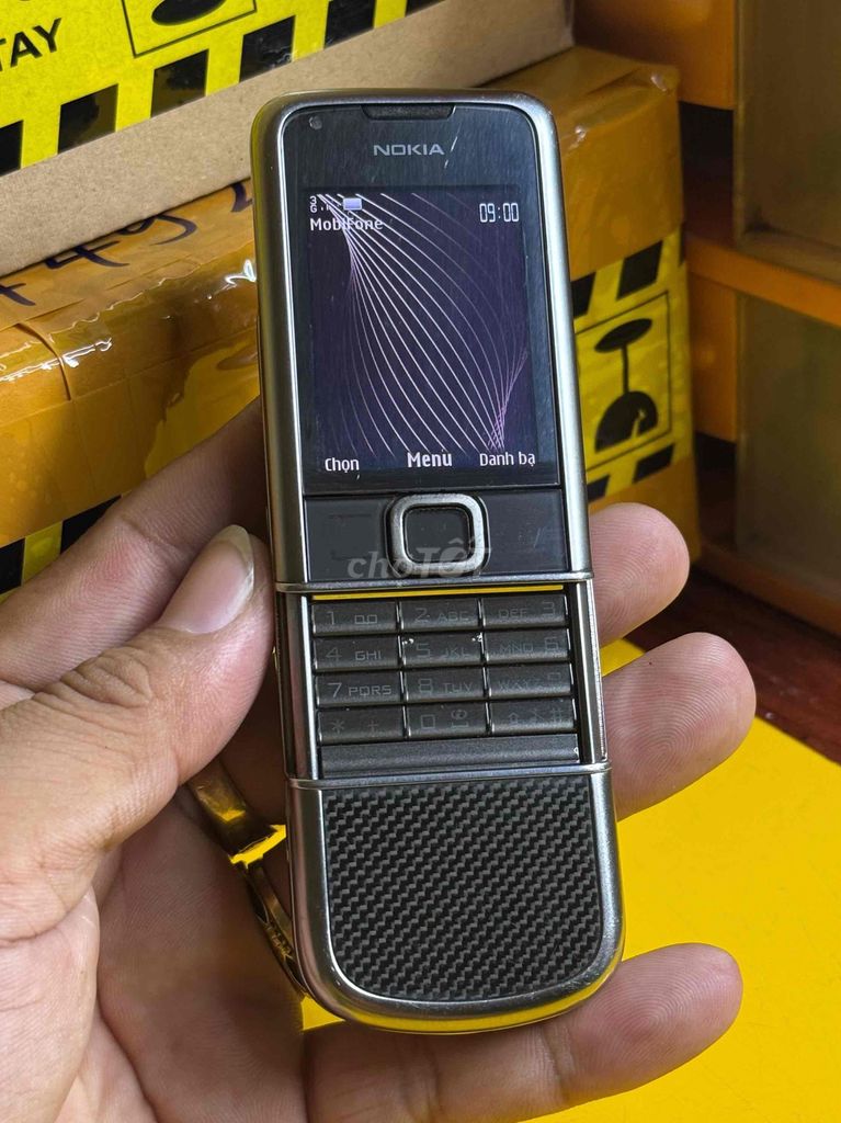 Nokia 8800e 1GB Carbon (giá 4500k). Mua bán Điện thoại tại Quận Tân Bình Tp Hồ Chí Minh được đăng bởi Chuyên Bán Đồ 2hand hình 1