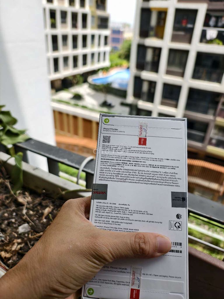 Apple iPhone 17 Pro Max 256GB Bạc. Mua bán Điện thoại tại Thành phố Dĩ An Bình Dương được đăng bởi huy hình 1