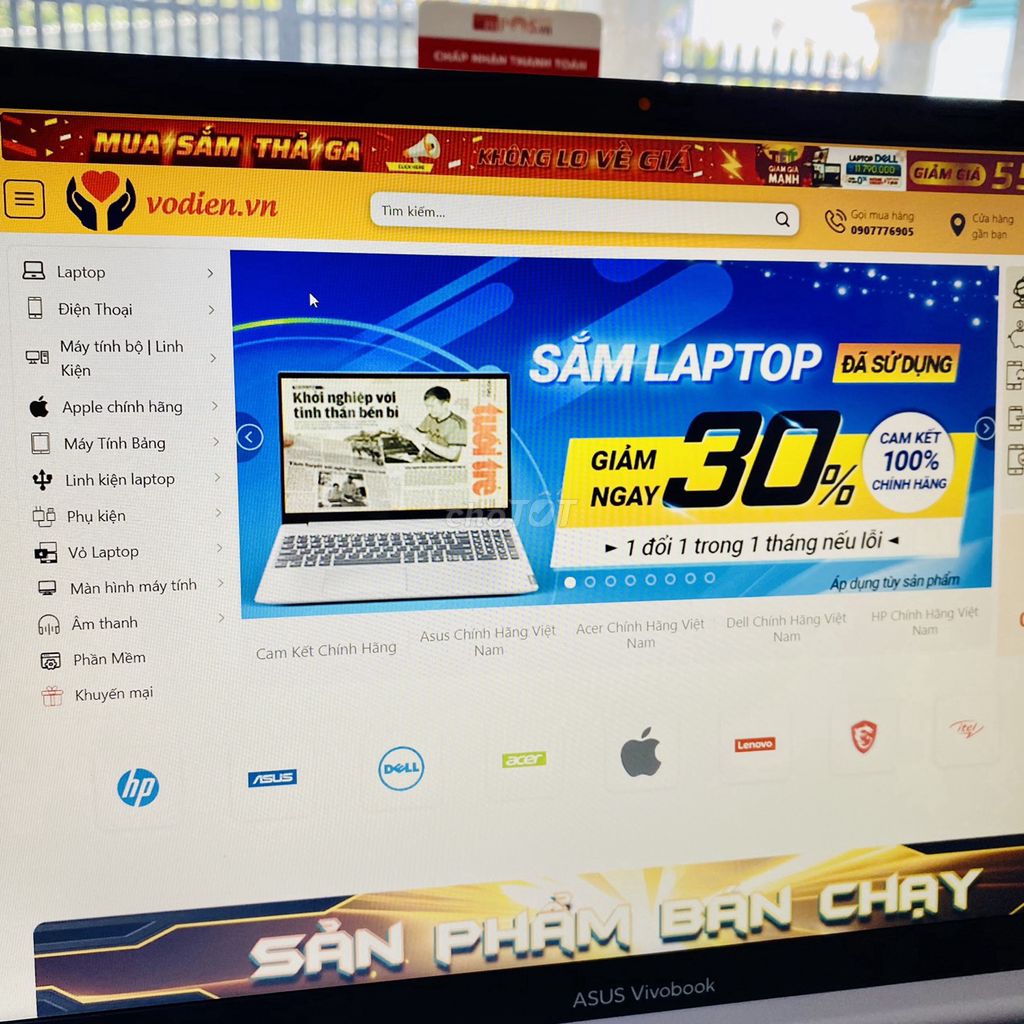 Asus Vivobook 15 X1504VA(i5-1335U-8G-512G) FullBox. Mua bán Laptop tại Quận Ninh Kiều Cần Thơ được đăng bởi Võ Diện hình 5