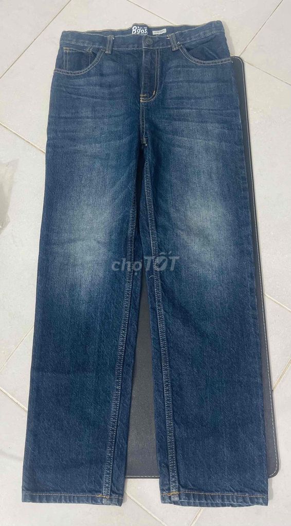 Jean bé hiệu B'gosh straight auth s12 eo 74 dài 92