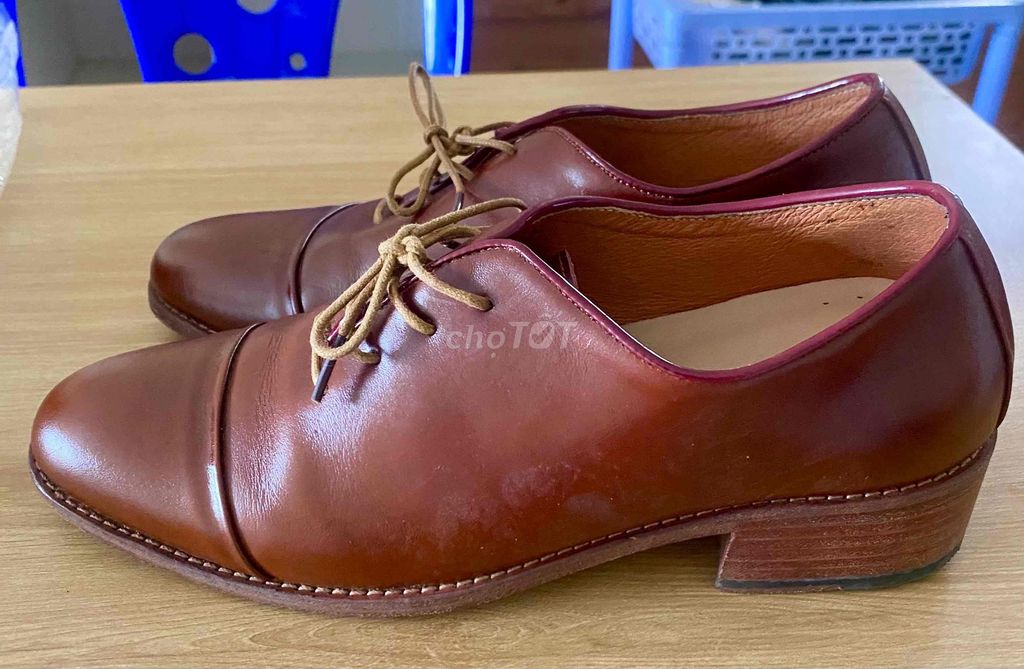 Giày da oxford unisex size 36,5 hiệu Ông Bim 4,5cm. Mua bán Giày dép tại Quận 6 Tp Hồ Chí Minh được đăng bởi Lộc Phát Đồ Thanh Lý Xịn Rẻ hình 1