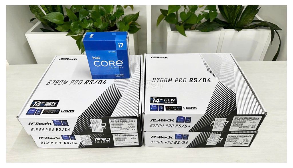 Combo chất lượng New box I7 12700K BH36TH