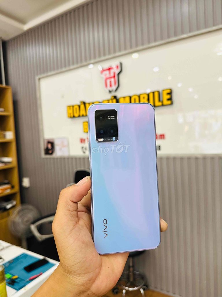 Vivo Y33s 128GB Tím. Mua bán Điện thoại tại Quận Liên Chiểu Đà Nẵng được đăng bởi Hoàng Tú Mobile hình 1