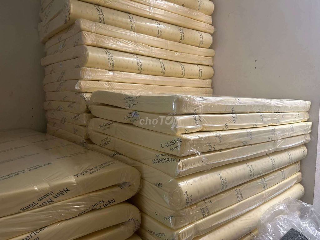 Nệm cao su non xả kho freeship 2h. Mua bán Giường, chăn ga gối nệm tại Quận 12 Tp Hồ Chí Minh được đăng bởi Kho Nệm Cao Su Phát Tài hình 1
