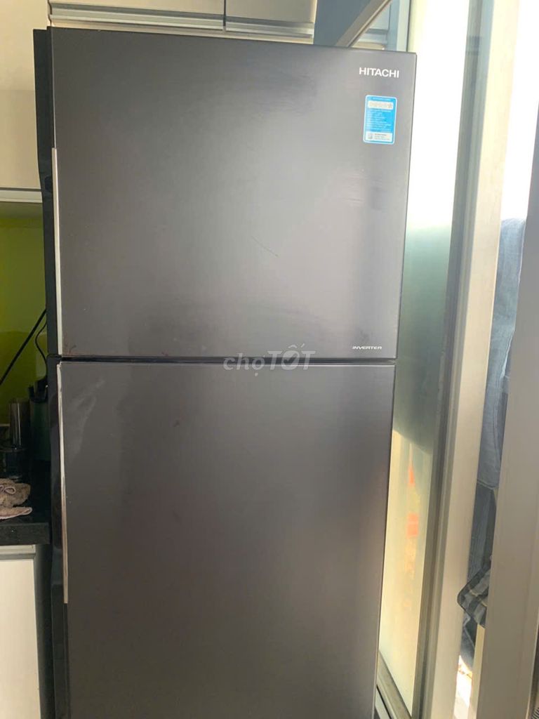 Tủ lạnh Hitachi Inverter màu Đen. Mua bán Tủ lạnh tại Quận Đống Đa Hà Nội được đăng bởi quynh  hình 1