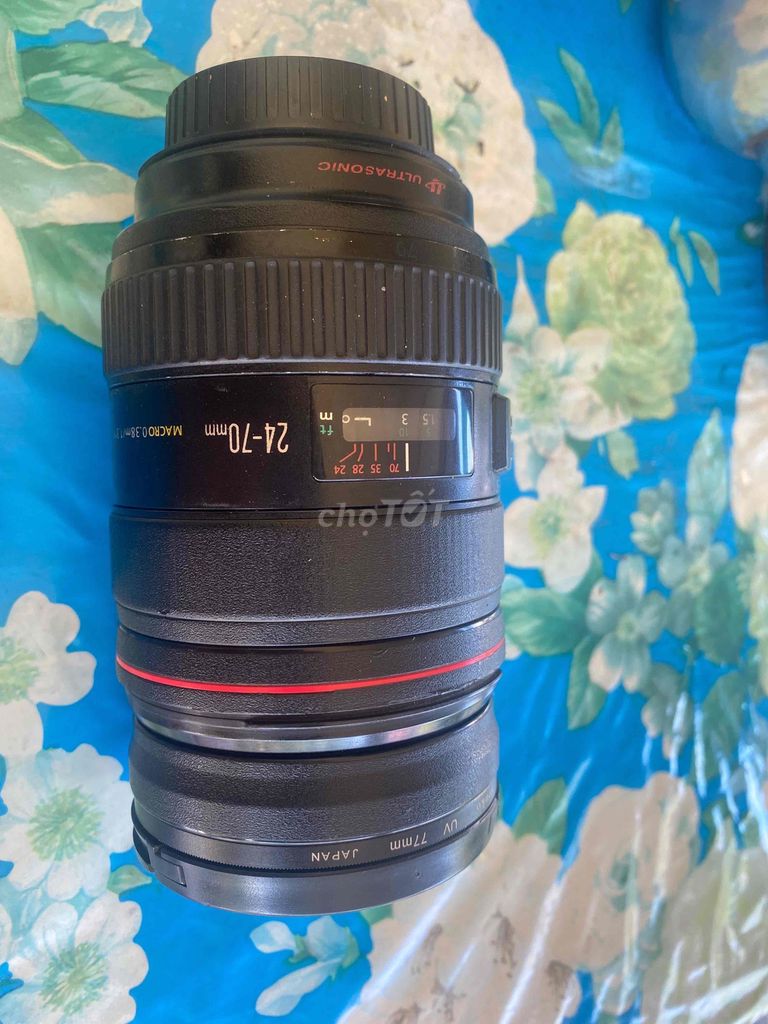 Ống kính Canon 24-70mm f/2.8L đã sử dụng. Mua bán Máy ảnh, Máy quay tại Huyện Thạnh Phú Bến Tre được đăng bởi a khanh hình 1
