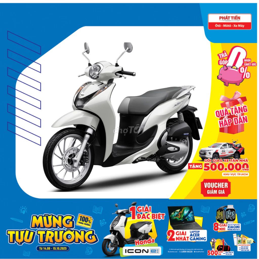 SH Mode Tiêu Chuẩn CBS - Tặng Voucher. Mua bán Xe máy tại Thành phố Thủ Đức Tp Hồ Chí Minh được đăng bởi Head Phát Tiến hình 5