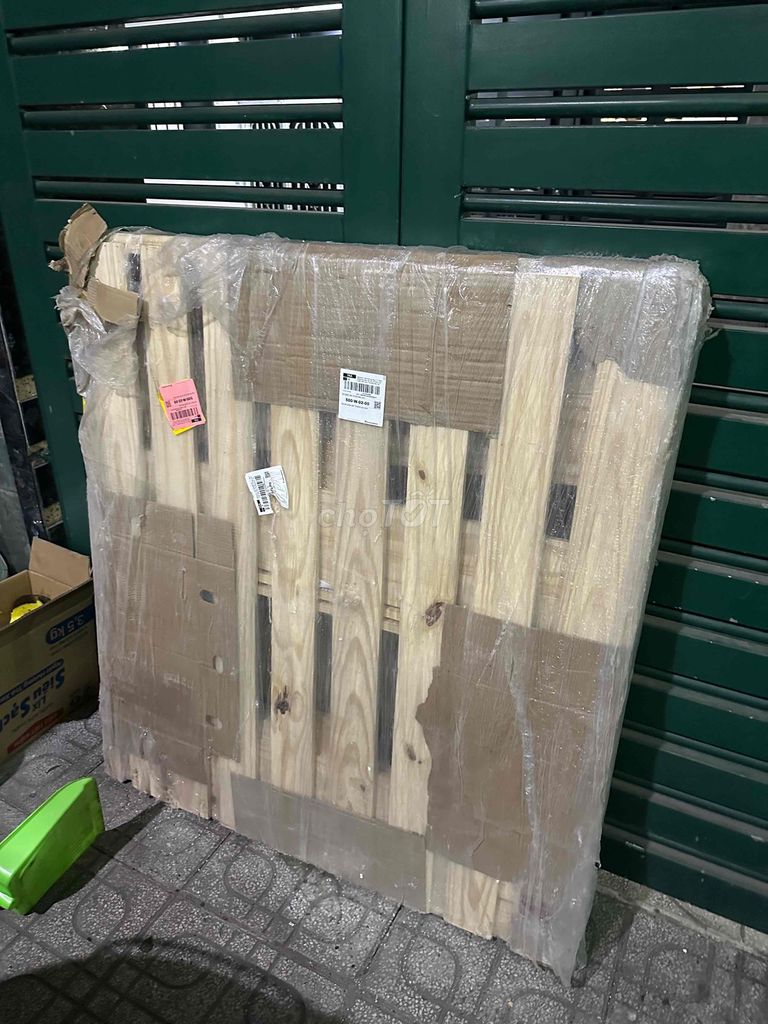 Giường pallet gỗ 1.2m x 2m. Mua bán Giường, chăn ga gối nệm tại Huyện Hóc Môn Tp Hồ Chí Minh được đăng bởi Trung hình 1