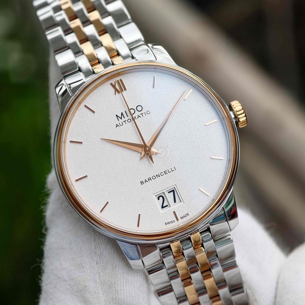 MIDO BARONCELLI BIG DATE M027.426.22.018.00. Mua bán Đồng hồ tại Thành phố Thủ Đức Tp Hồ Chí Minh được đăng bởi Nguyễn Minh Thường hình 1