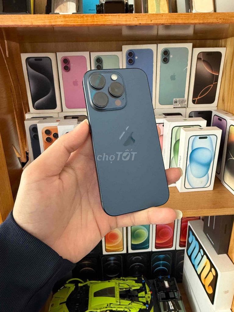 Apple iPhone 15 Pro 128GB Xanh. Mua bán Điện thoại tại Thành phố Vũng Tàu Bà Rịa - Vũng Tàu được đăng bởi BINHHYK  hình 1