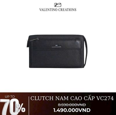 Valentino ví cầm tay.. Mua bán Túi xách tại Quận Gò Vấp Tp Hồ Chí Minh được đăng bởi Anh Ba  Hàng hiệu tuyển Chuyên bán Online uy tín