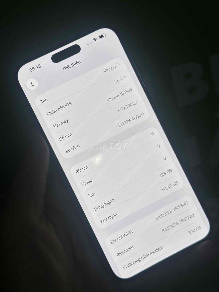 Apple iPhone 15 Plus 128GB Hồng 98%. Mua bán Điện thoại tại Quận Bình Tân Tp Hồ Chí Minh được đăng bởi nguyễn sang  hình 1