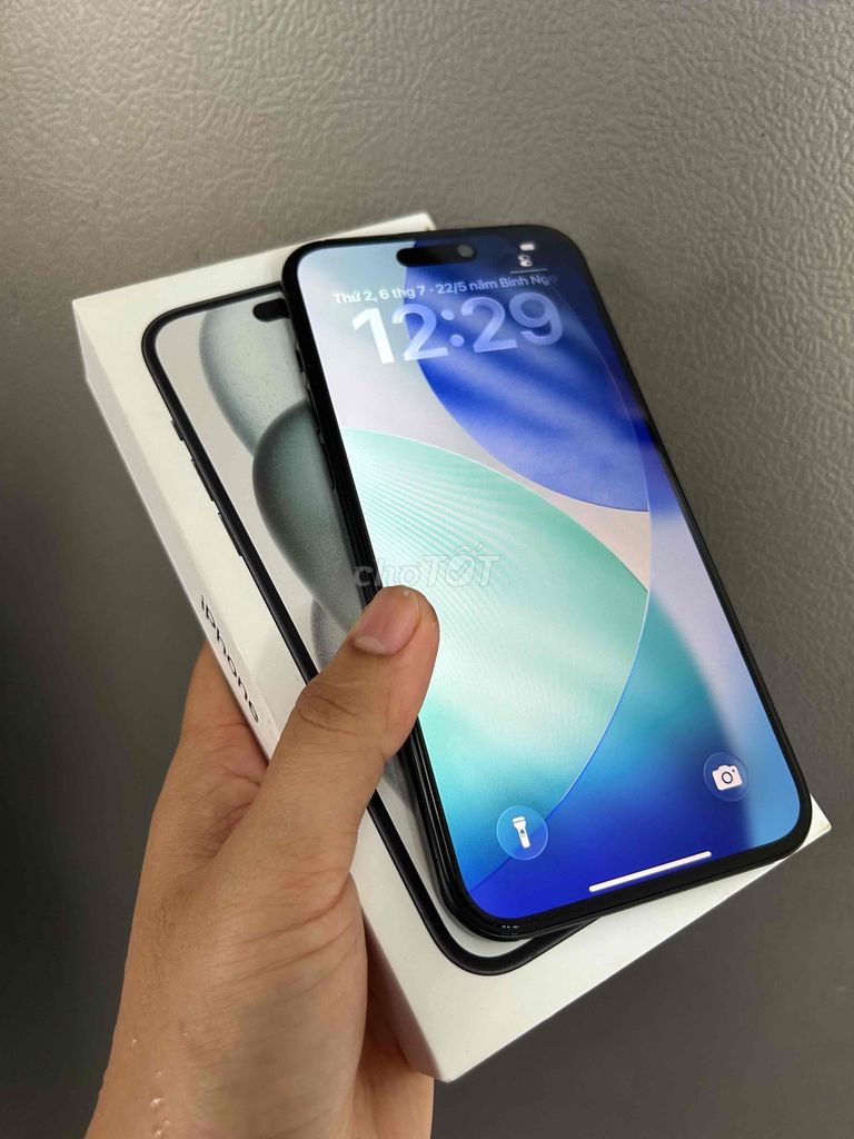 Apple iPhone 15 Plus Đen 100% pin 1 lần sạc. Mua bán Điện thoại tại Huyện Vũng Liêm Vĩnh Long được đăng bởi trinh hình 1
