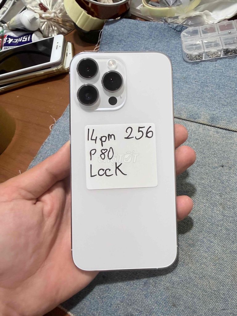 Apple iPhone 14 Pro Max 256GB Trắng 99%. Mua bán Điện thoại tại Huyện Tân Phước Tiền Giang được đăng bởi Le Duy Hong Duc hình 1