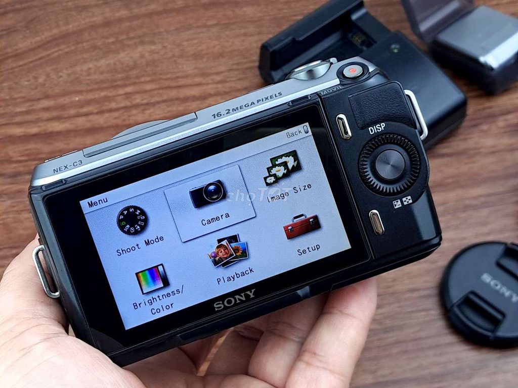 Sony Nex C3 Đen + Lens 18-55mm OSS