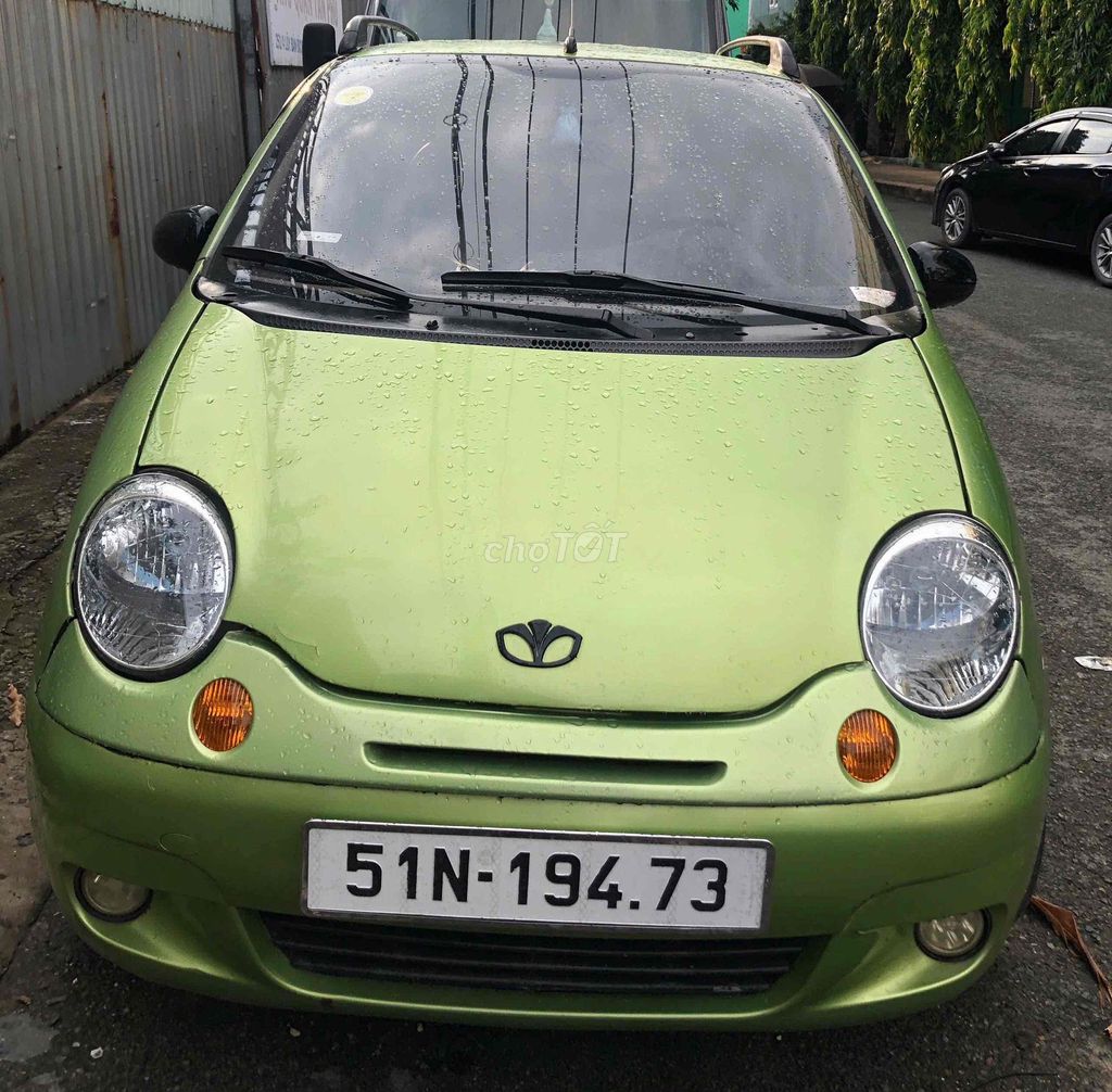 Daewoo Matiz зеленого цвета, автомат