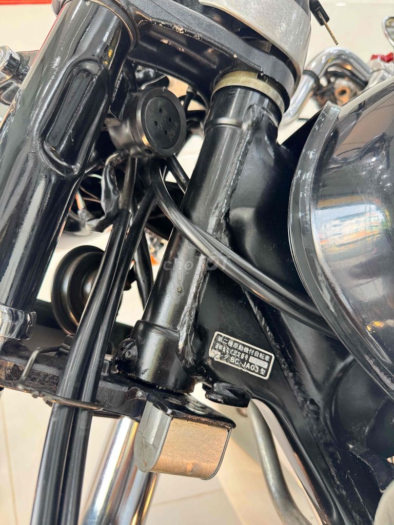 Honda Benly CD125T JA03 Đen, Trắng