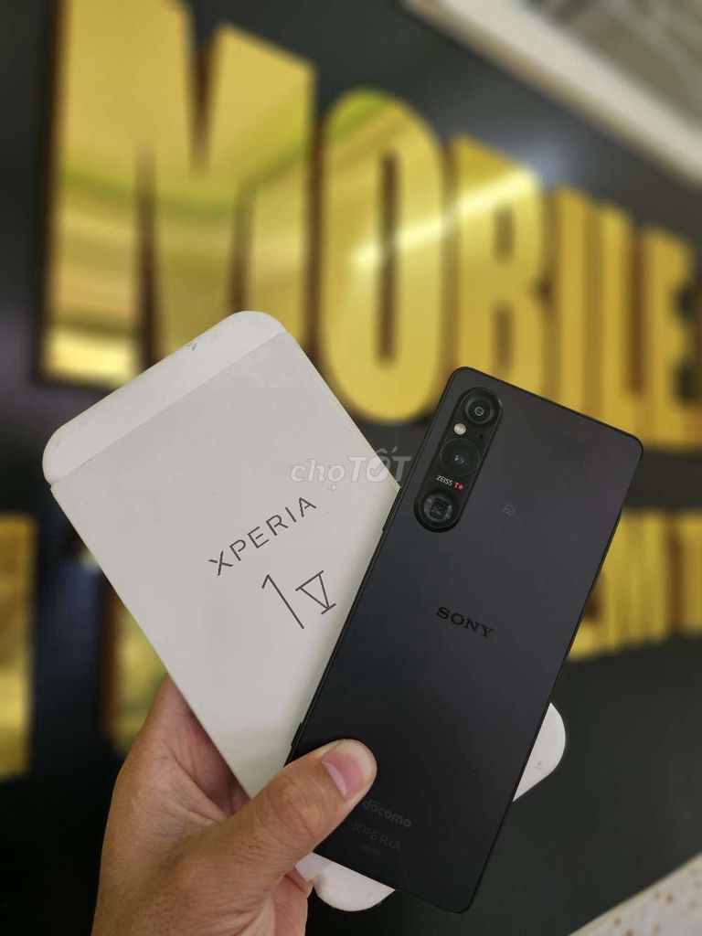 Sony Xperia 1 V Đen  98-99% fullbox hộp. Mua bán Điện thoại tại Quận Ninh Kiều Cần Thơ được đăng bởi Thinhmobile Cần thơ  hình 1
