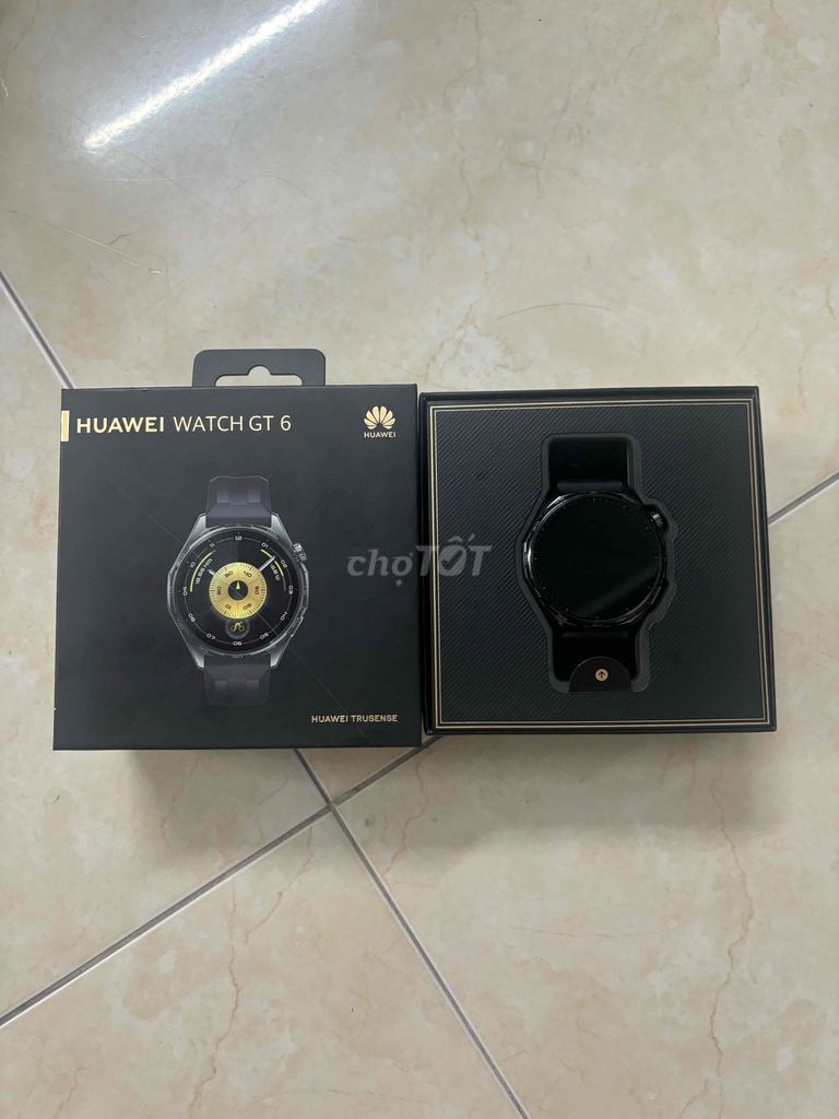 Huawei GT 6 Đen 46mm. Mua bán Thiết bị đeo thông minh tại Quận Tân Phú Tp Hồ Chí Minh được đăng bởi Quang Hoá hình 1