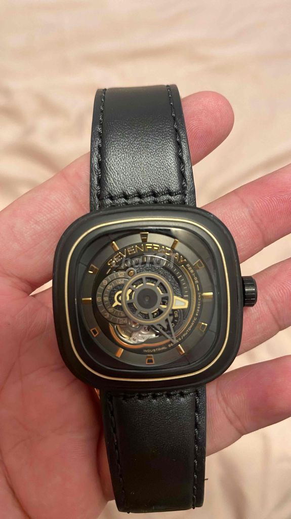 Sevenfriday SF-P2B/02-M105 Dây da Đen. Mua bán Đồng hồ tại Quận Tân Bình Tp Hồ Chí Minh được đăng bởi tran huu phuoc hình 1