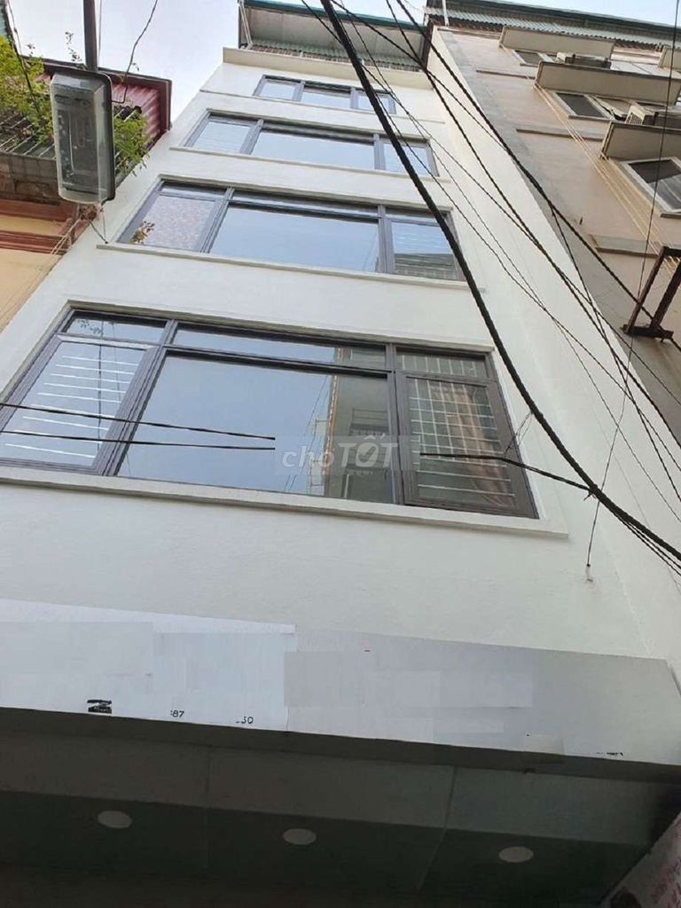 Cho thuê nhà ngõ 125 Trung Kính,  Diện tích 55m2 x 6 tầng có Thang Máy