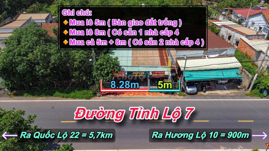 2 căn nhà mặt tiền đường chính tại Củ Chi