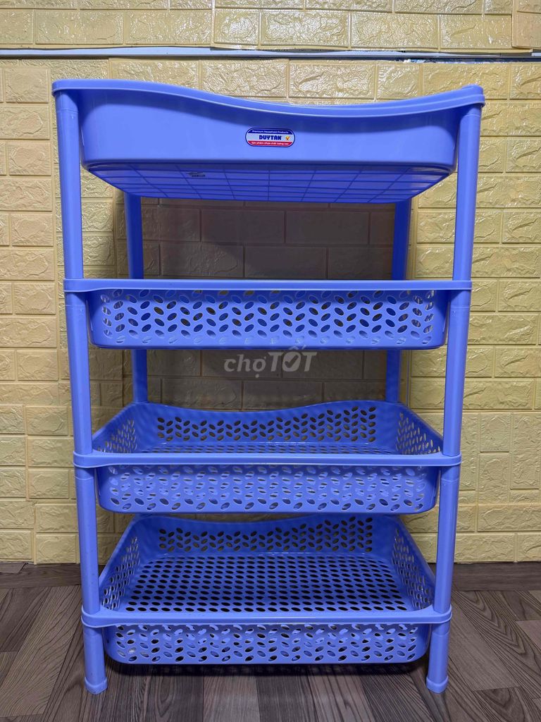 Kệ đựng đồ Duy Tân  4 tầng 170k. Mua bán Tủ, kệ gia đình tại Quận 3 Tp Hồ Chí Minh được đăng bởi MINH LONG hình 1