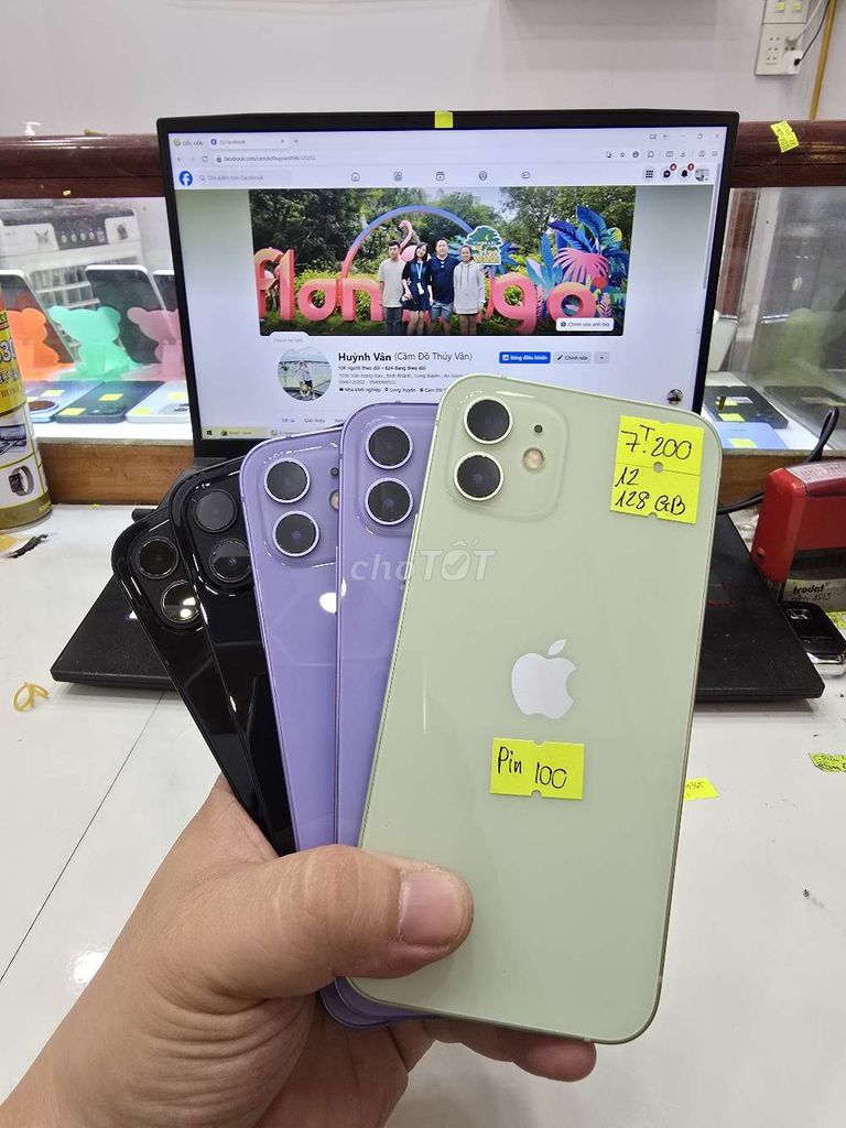 Iphone 12 128gb. Mua bán Điện thoại tại Thành phố Long Xuyên An Giang được đăng bởi Facebook Cầm Đồ Thúy Vân hình 1