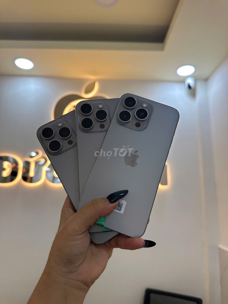 IP 15 PROMAX 256GB QT(FULL CHỨC NĂNG, GÓP 0Đ). Mua bán Điện thoại tại Quận 10 Tp Hồ Chí Minh được đăng bởi Đức Nhân Store hình 1