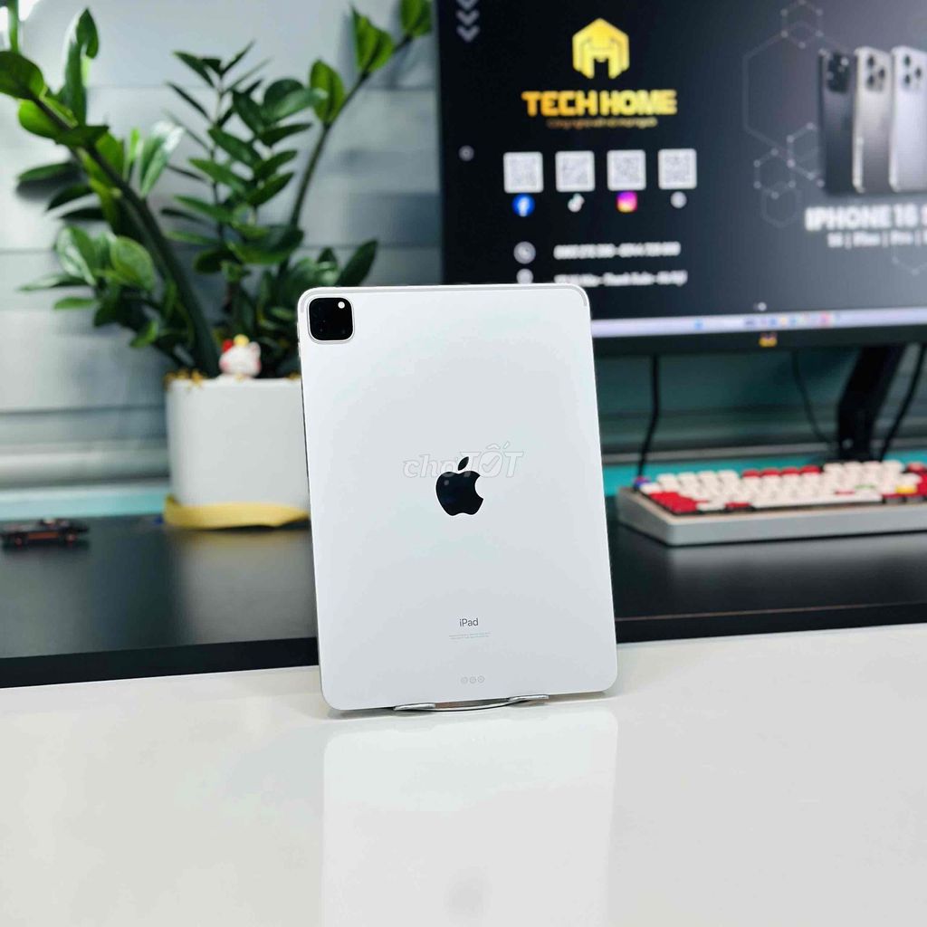 iPad Pro M1 128GB Wifi 11” Silver . Mua bán Máy tính bảng tại Quận Thanh Xuân Hà Nội được đăng bởi Chi Tech Home hình 1